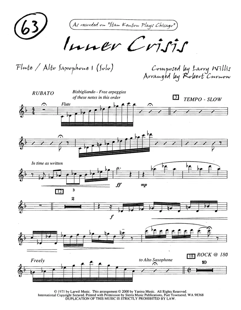 Inner Crisis score preview