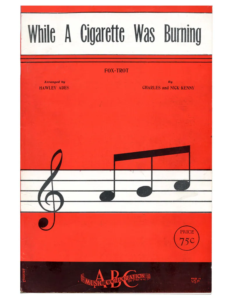 While A Cigarette Was Burning score preview