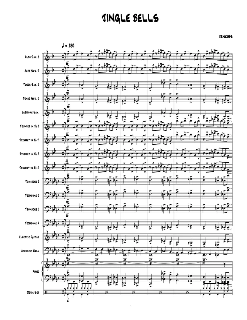 Jingle Bells preview page 1