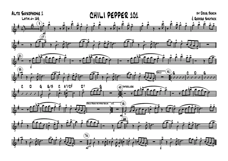 Chili Pepper score preview