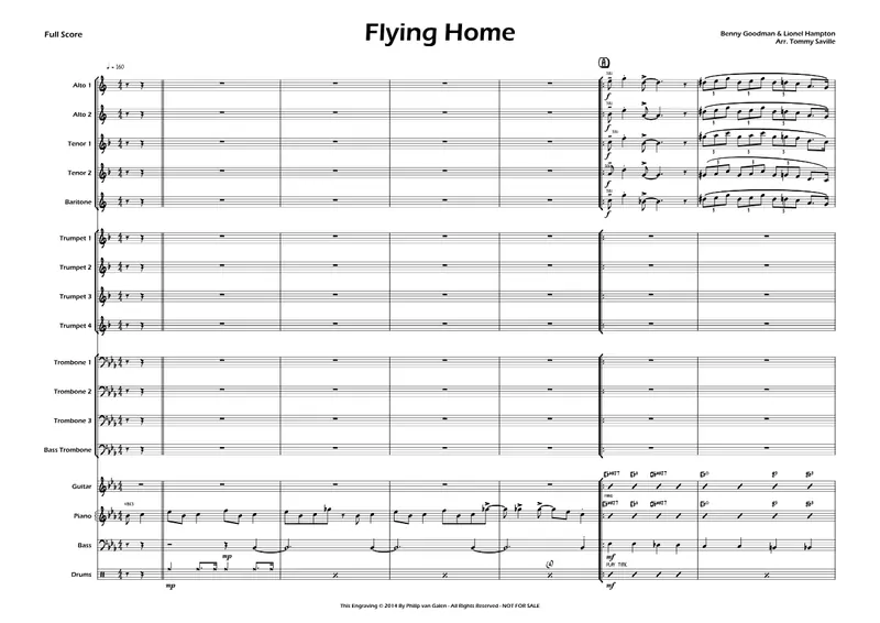 Flying Home score preview