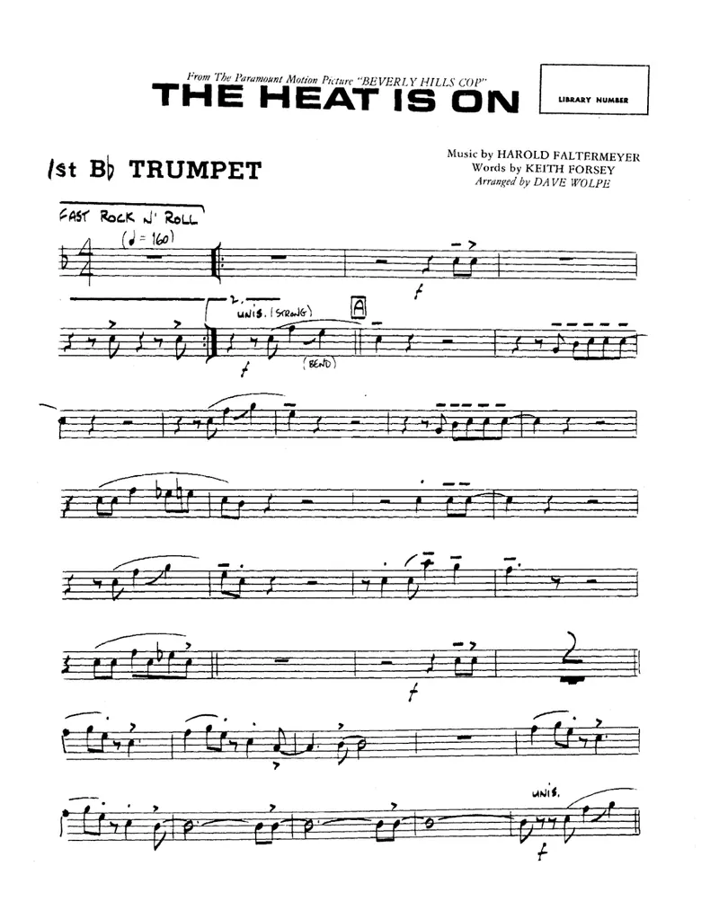 The Heat Is On score preview