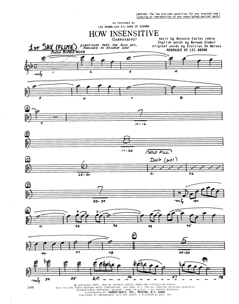 How Insensitive score preview