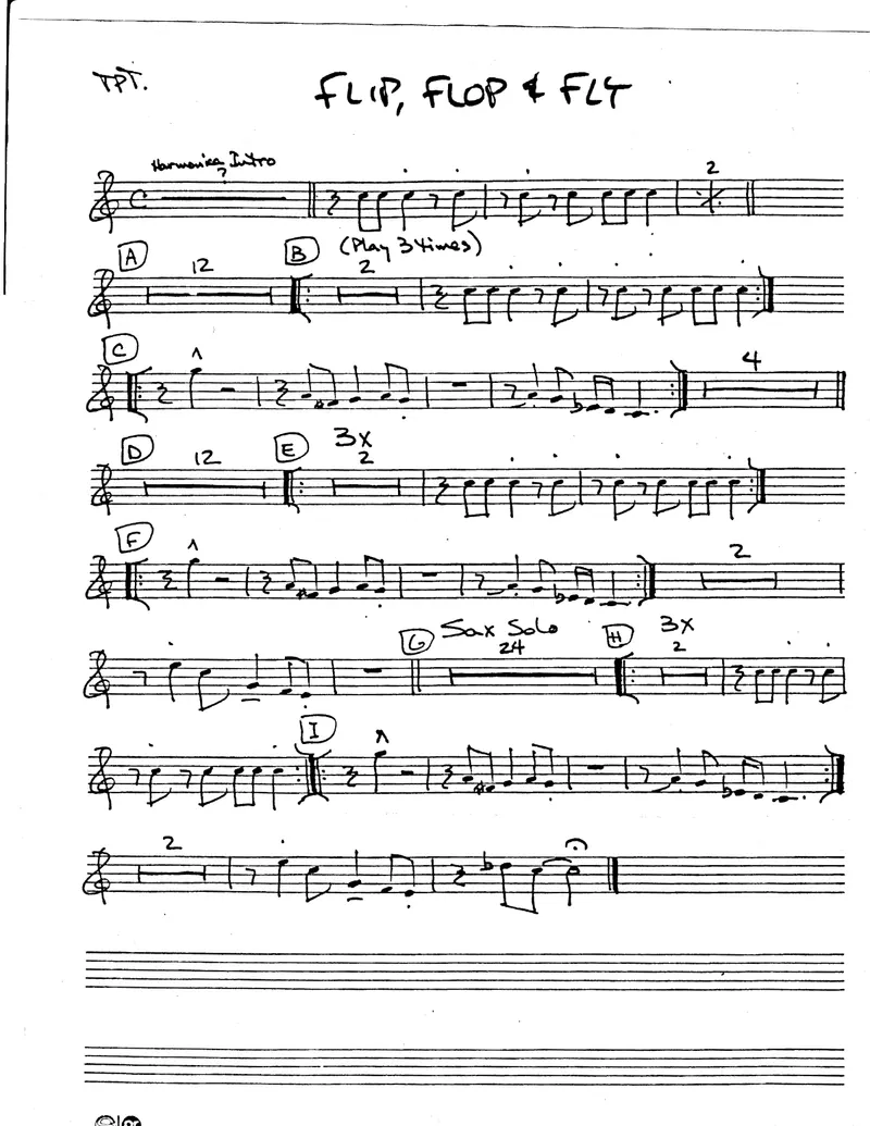 Flip Flop Fly 3 Horn score preview
