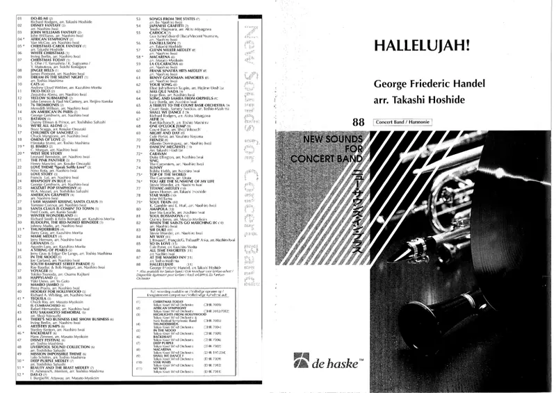 Hallelujah! score preview
