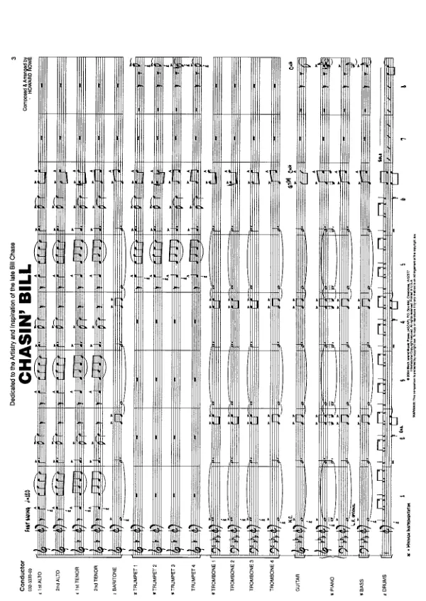 Chasin Bill score preview