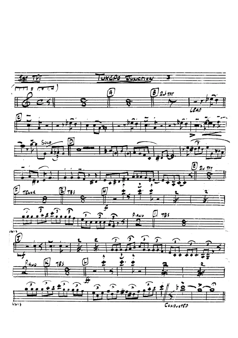 Tuxedo Junction score preview