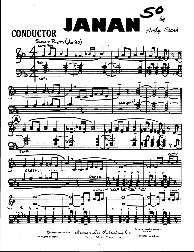 Janan score preview