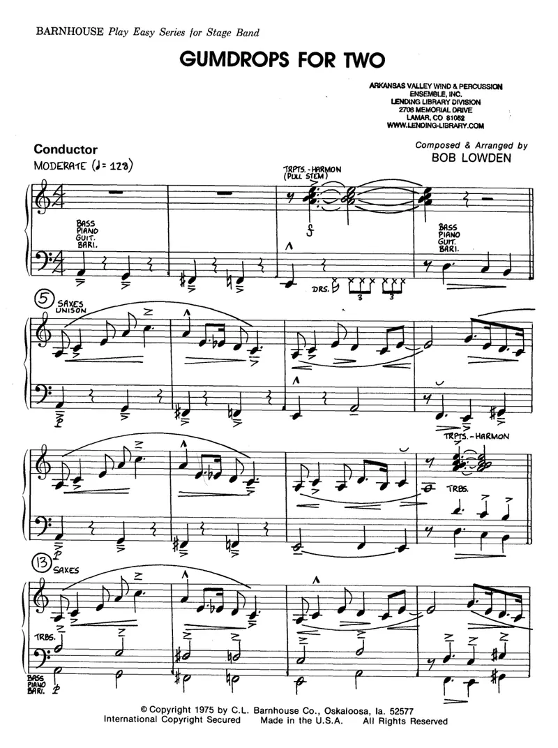 Gumdrops For Two score preview