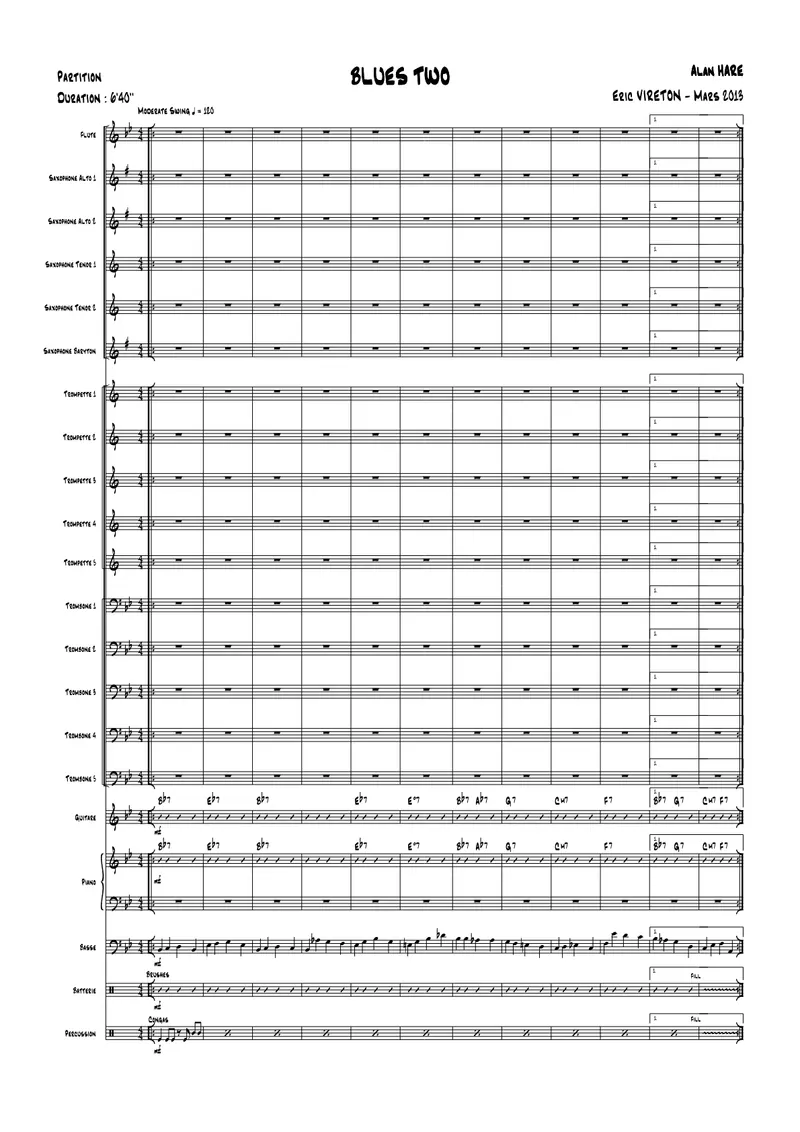 Blues Two score preview
