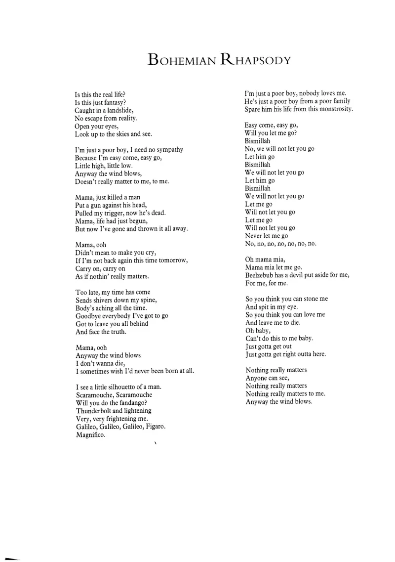 Bohemian Rhapsody score preview