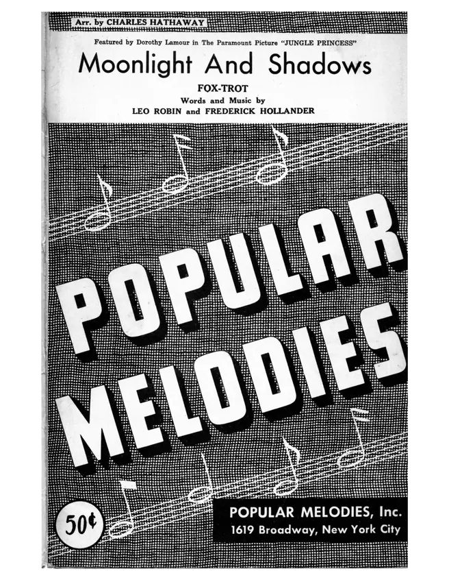 Moonlight And Shadows score preview