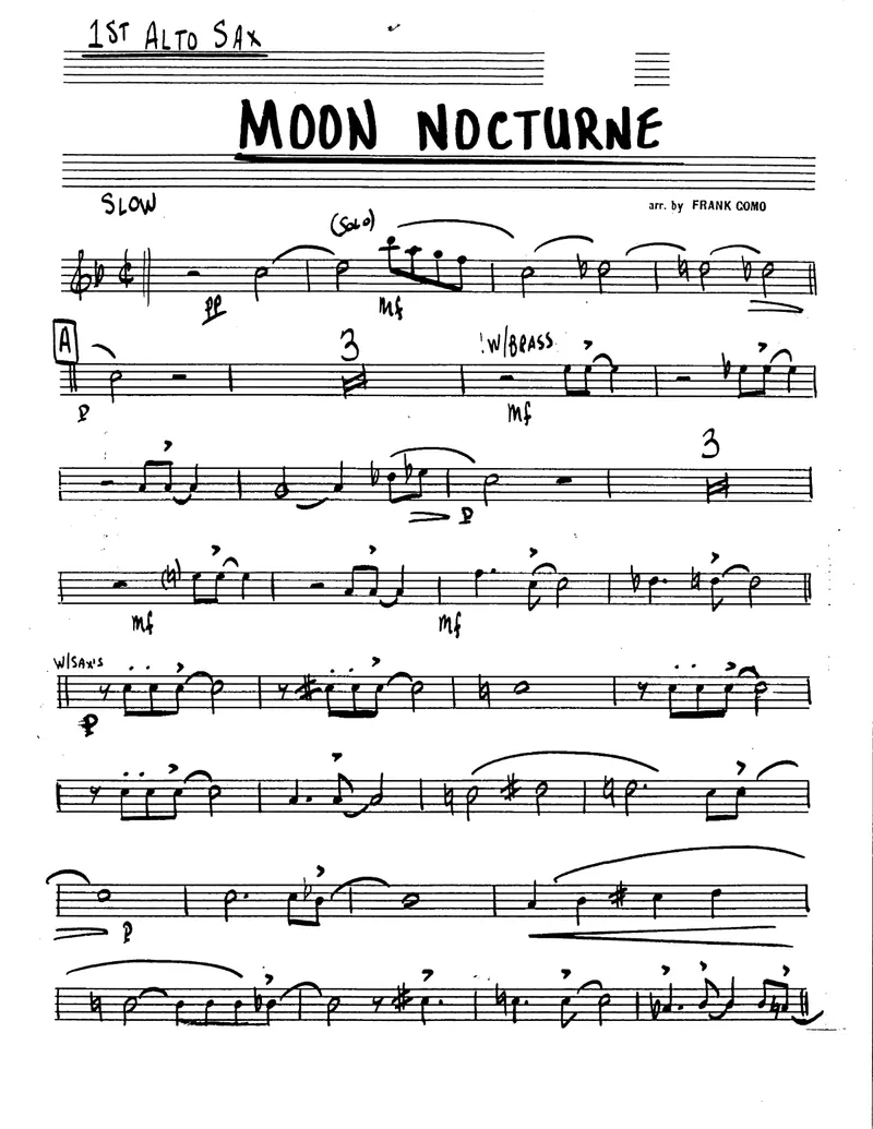 Moon Nocturne score preview
