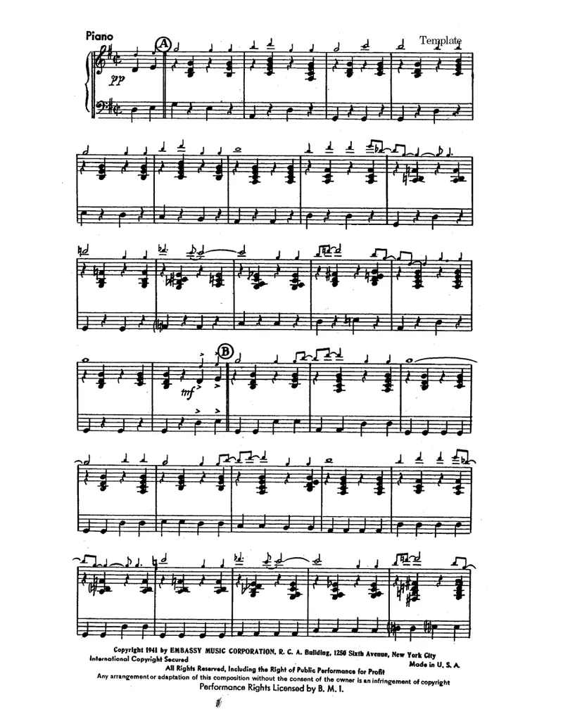 Yes Indeed (Sy Oliver) T.Dorsey score preview