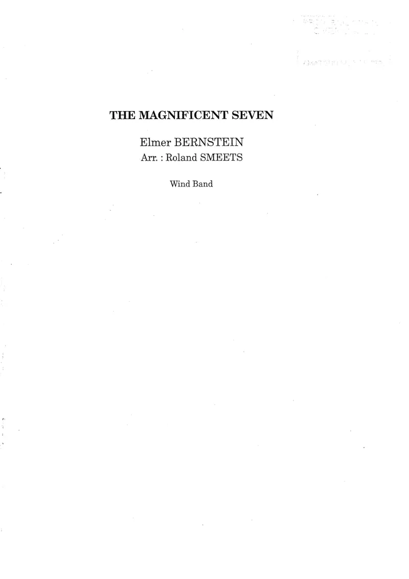 The Magnificent Seven preview page 1