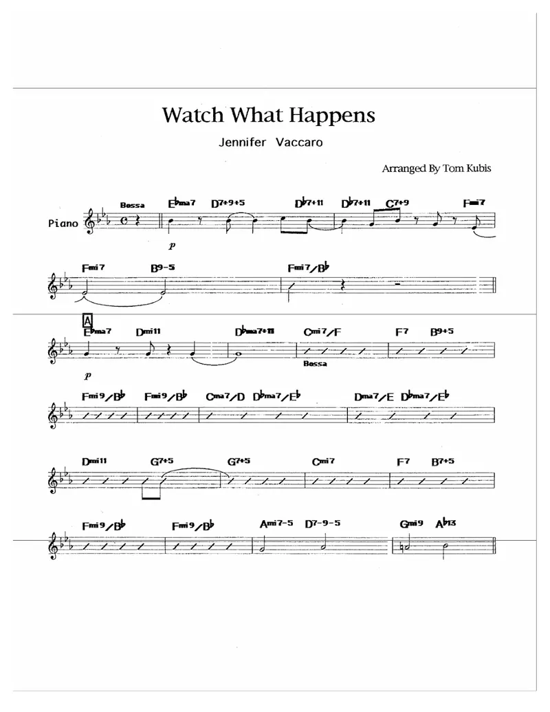 Watch What Happens score preview