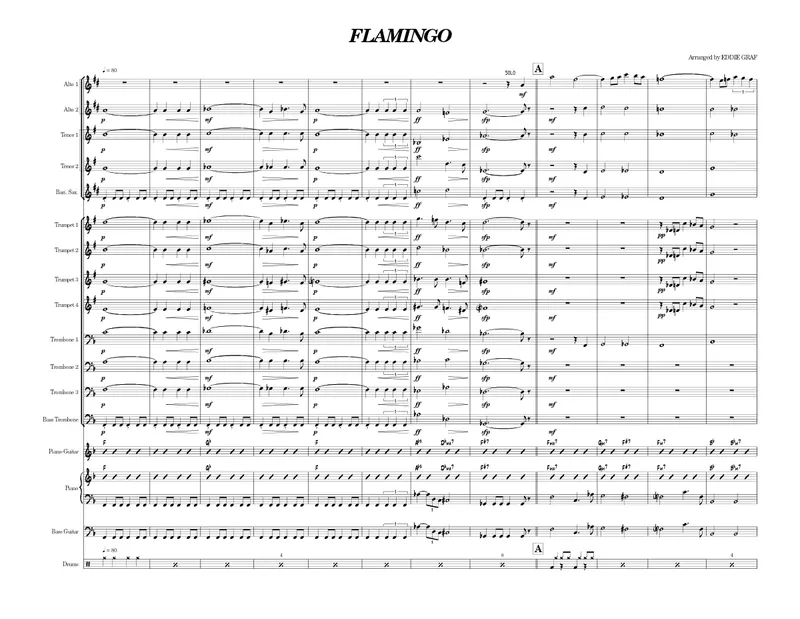 Flamingo score preview