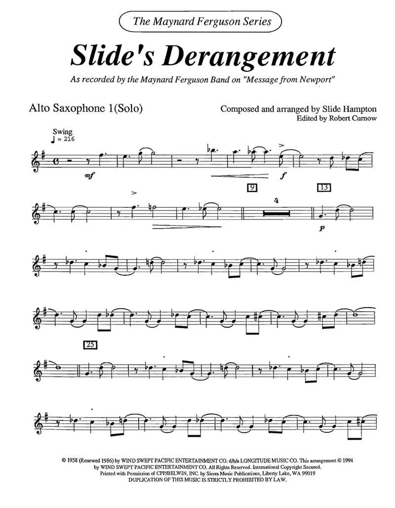 Slide's Derangement score preview