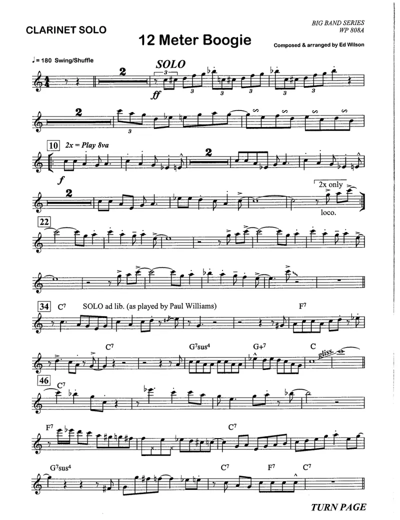 12 Meter Boogie score preview