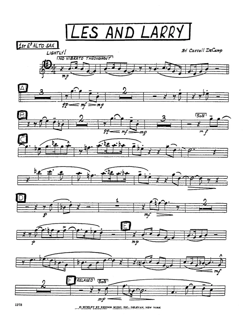 Les And Larry score preview