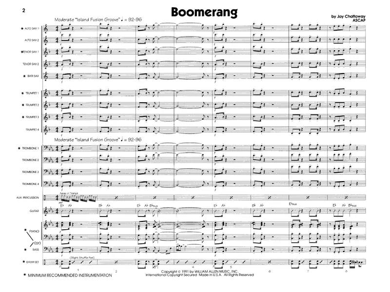 Boomerang score preview