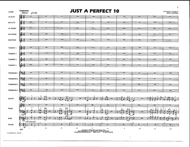 Just A Perfect score preview