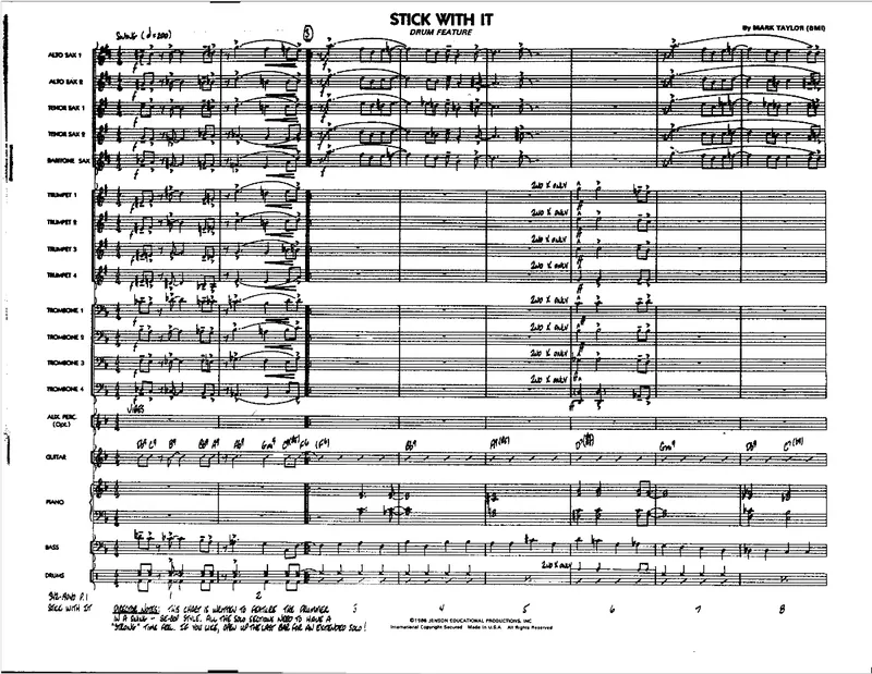 Stick With It score preview