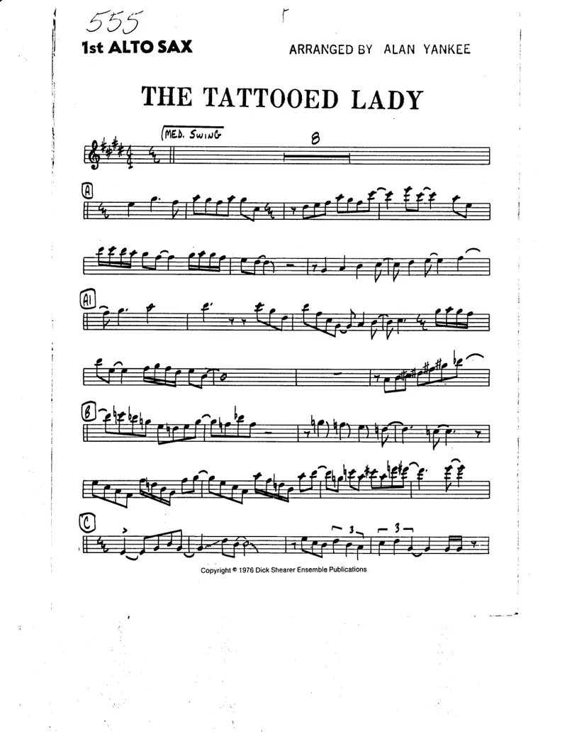The Tattooed Lady (Al Yankee) preview page 1
