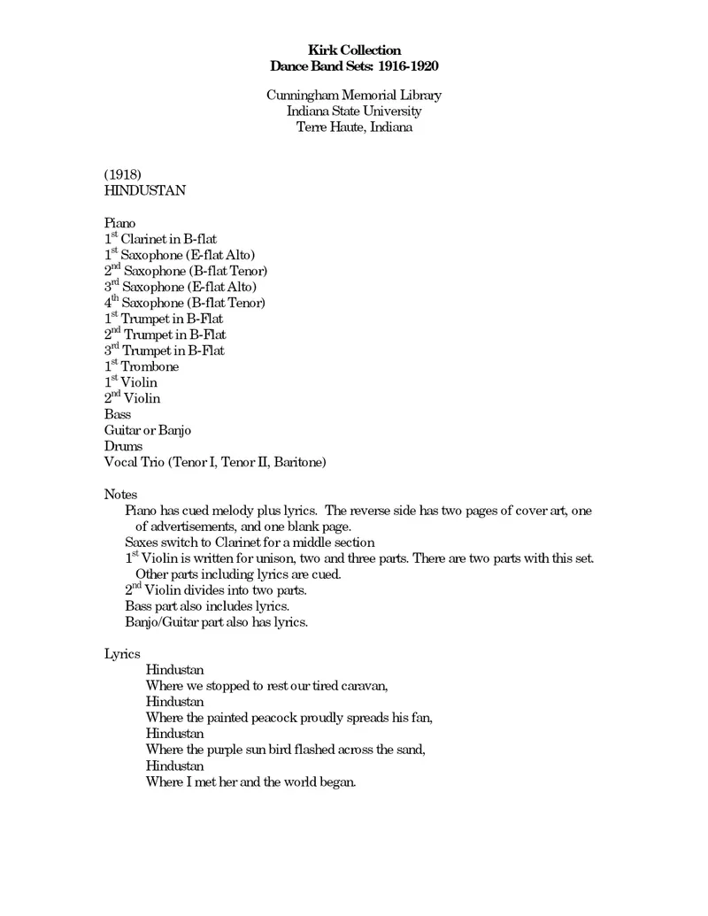 Hindustan score preview
