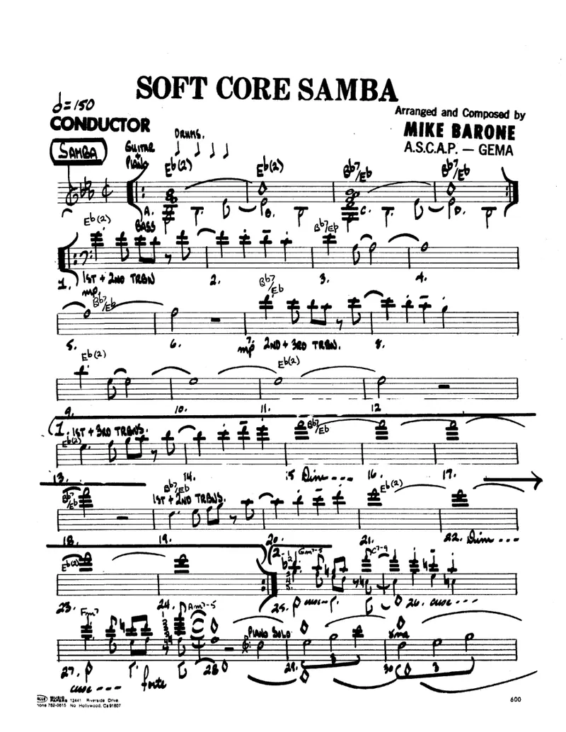 5 bones+ Rhythm score preview