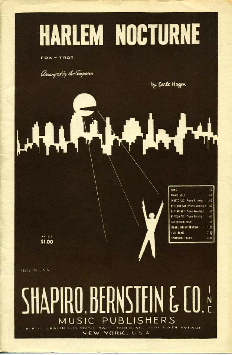 Harlem Nocturne score preview