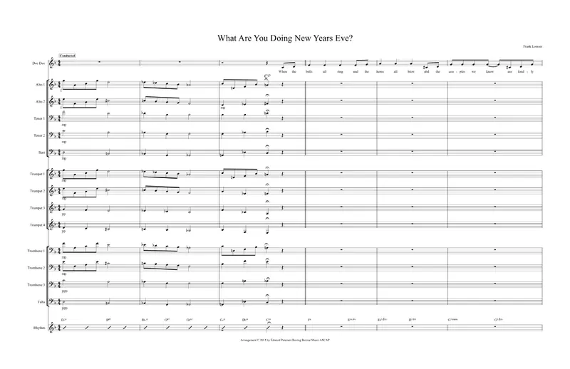 What Are You Doing New Years Eve score preview