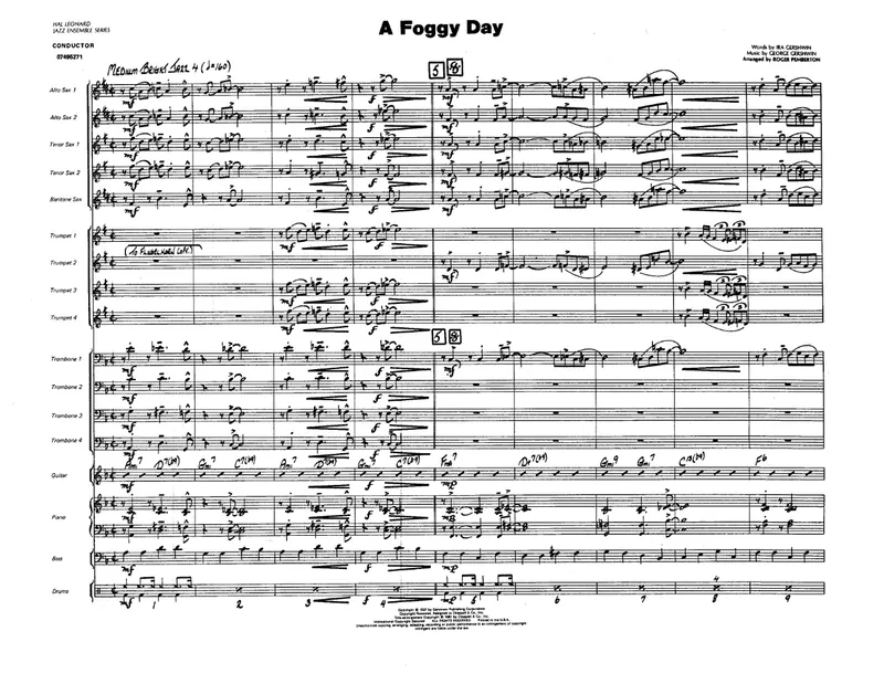 A Foggy Day score preview