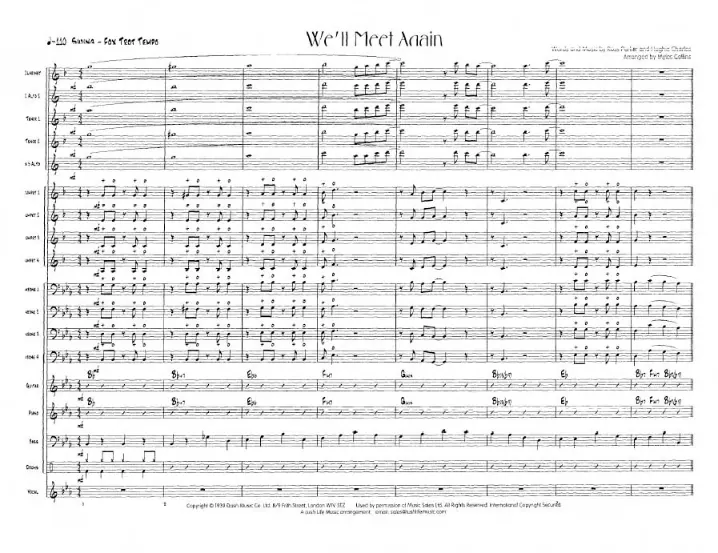 We'll Meet Again score preview