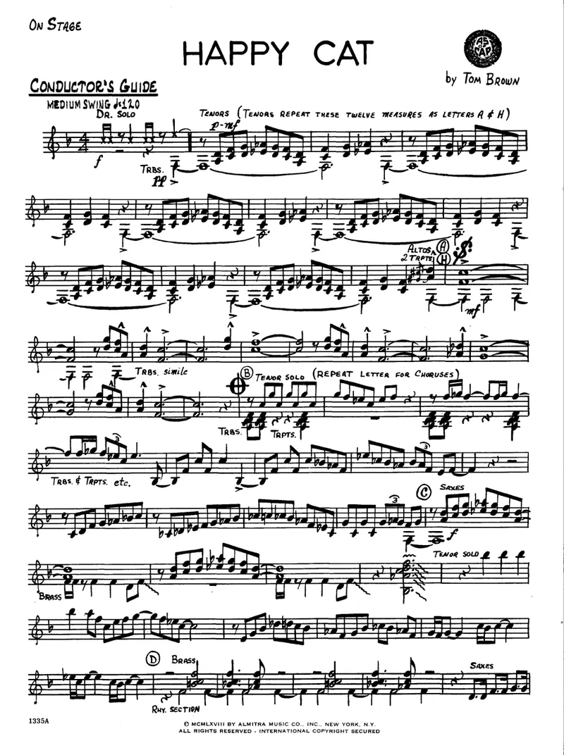 Happy Cat score preview