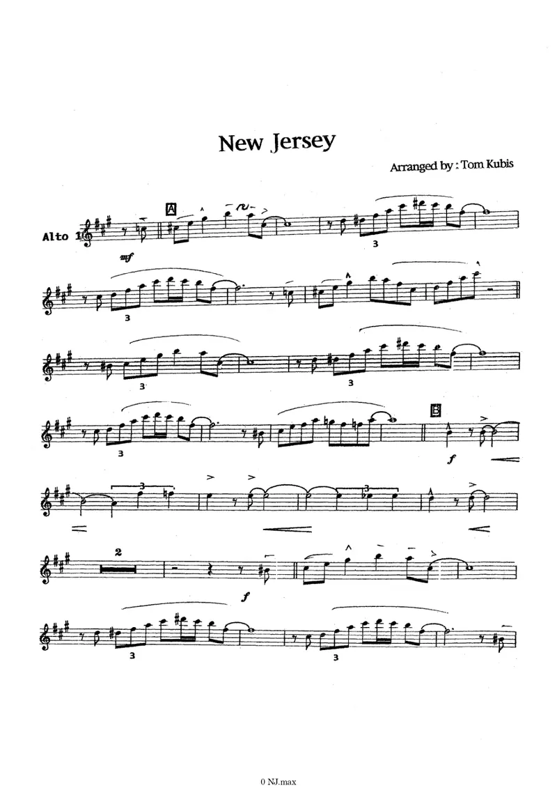 New Jersey score preview
