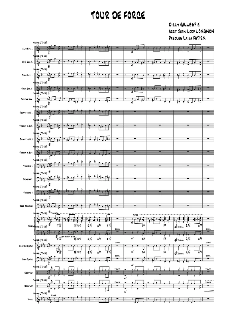 Tour De Force score preview