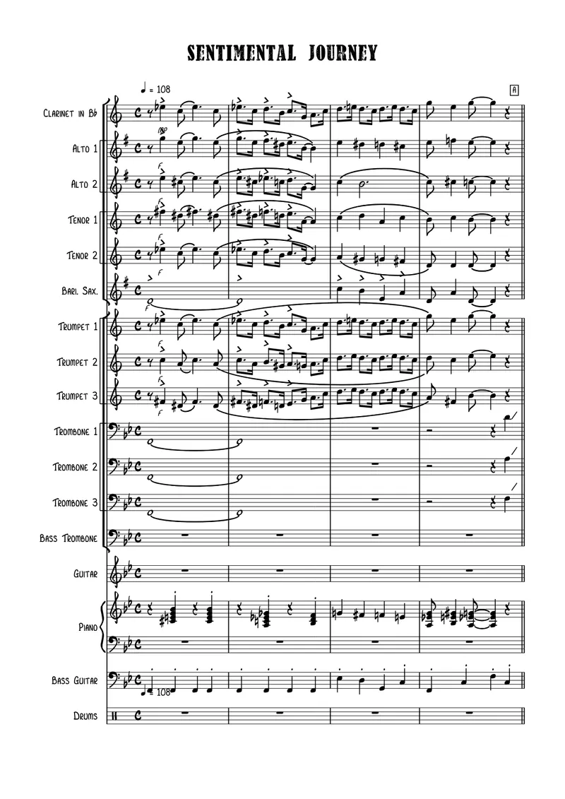 Sentimental Journey preview page 1