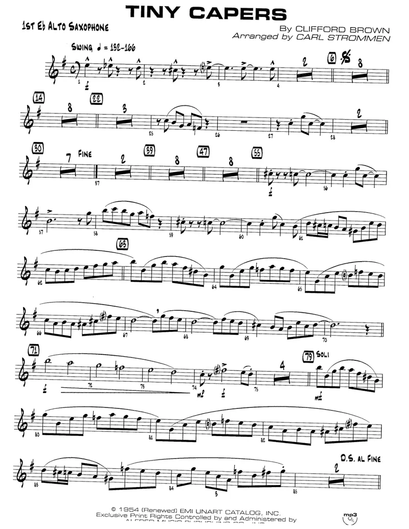 Tiny Capers score preview