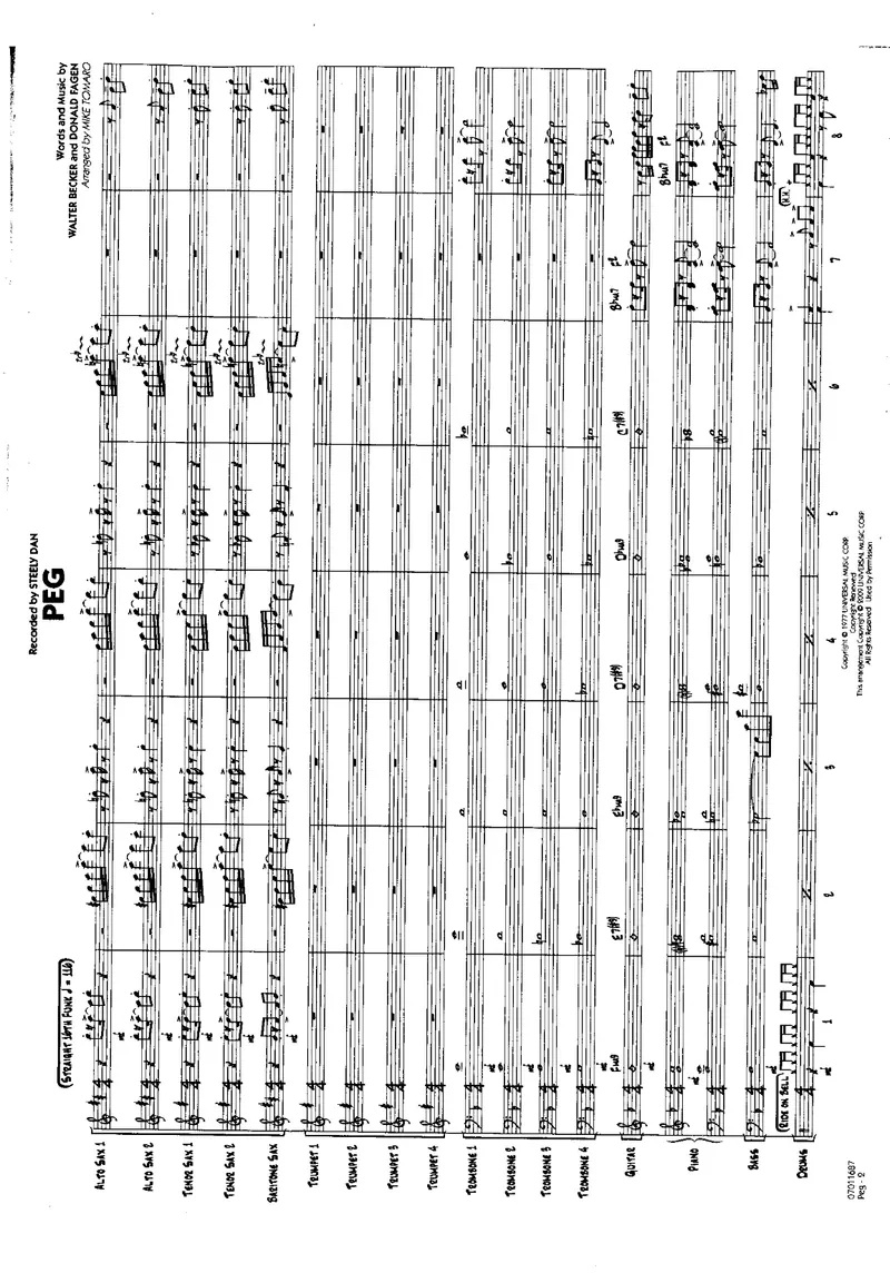 Peg score preview