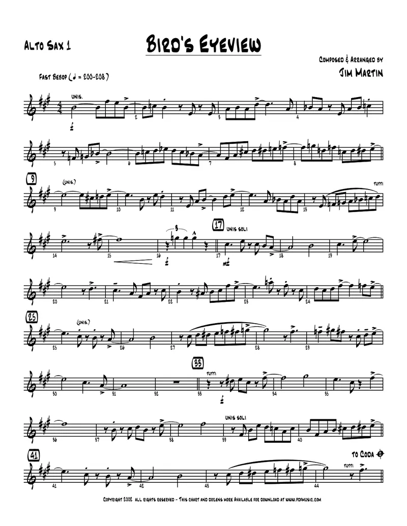 Bird's Eyeview score preview