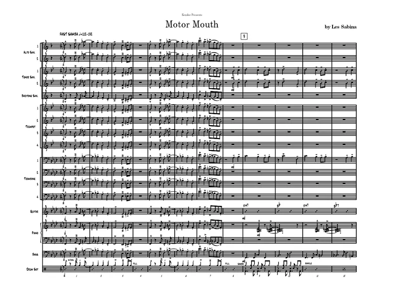 Motor Mouth score preview