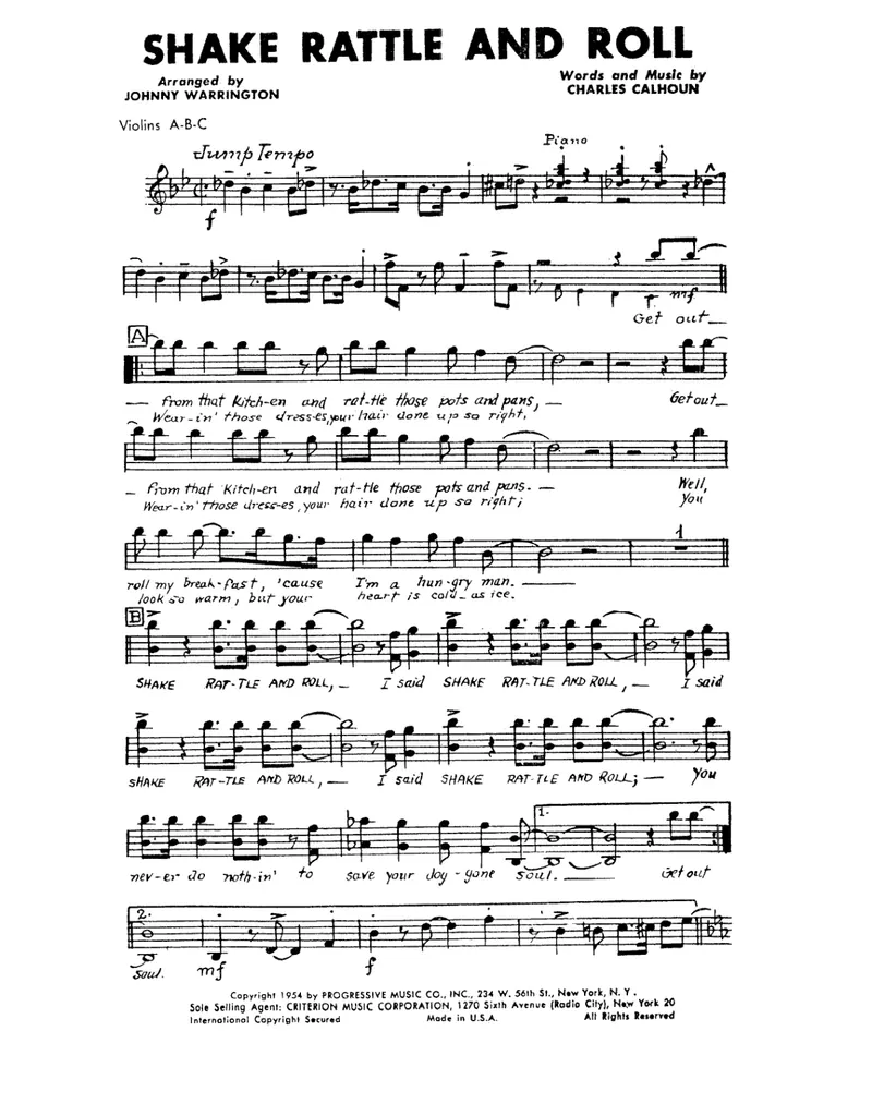 Shake Rattle And Roll preview page 1