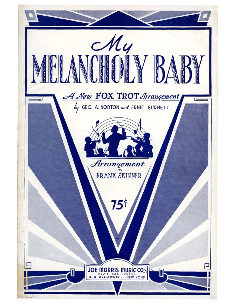 My Melancholy Baby score preview