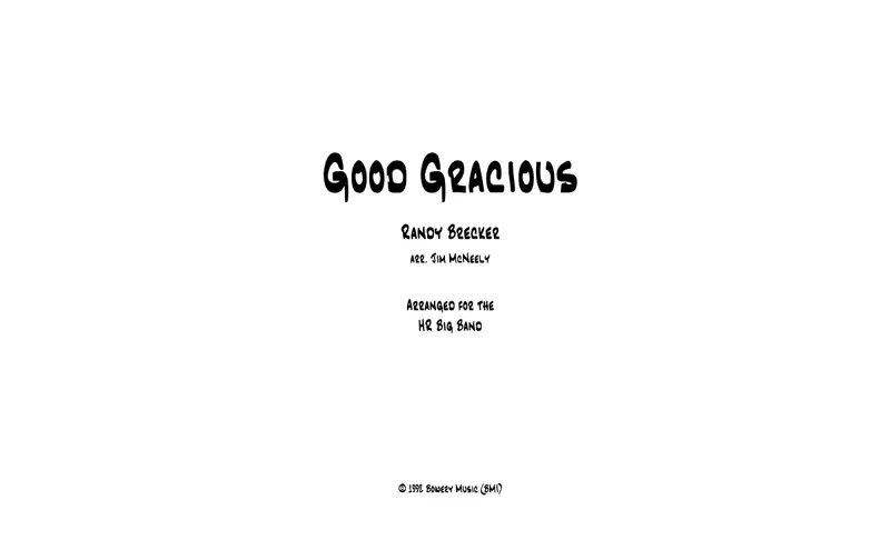 Good Gracious preview page 1