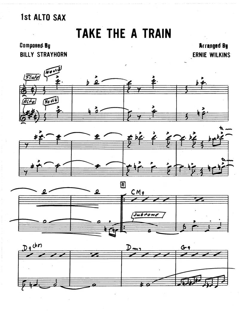 Take The 'A' Train score preview