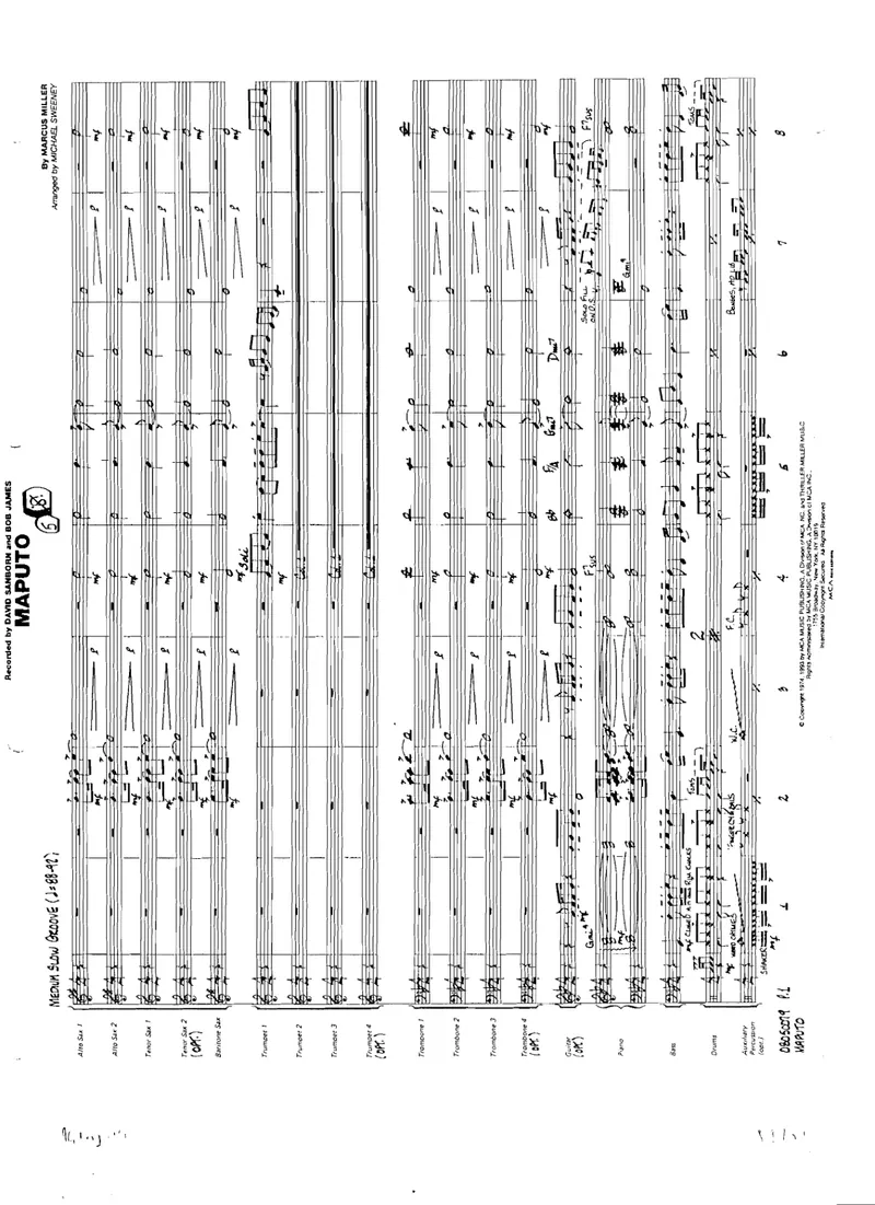 Maputo score preview