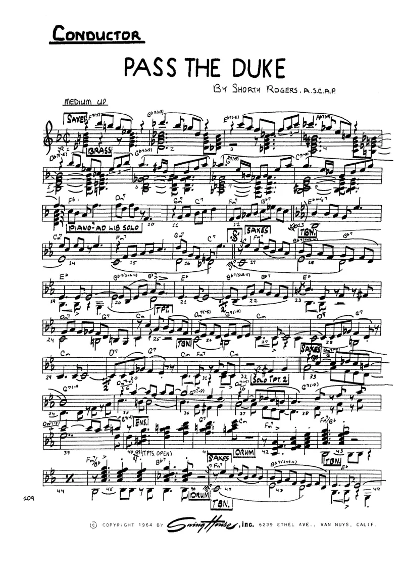 Pass The Duke score preview