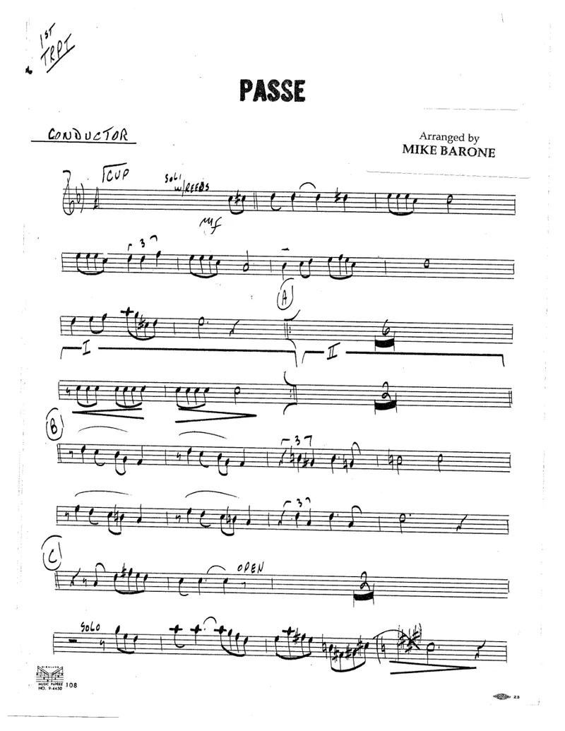Passe score preview