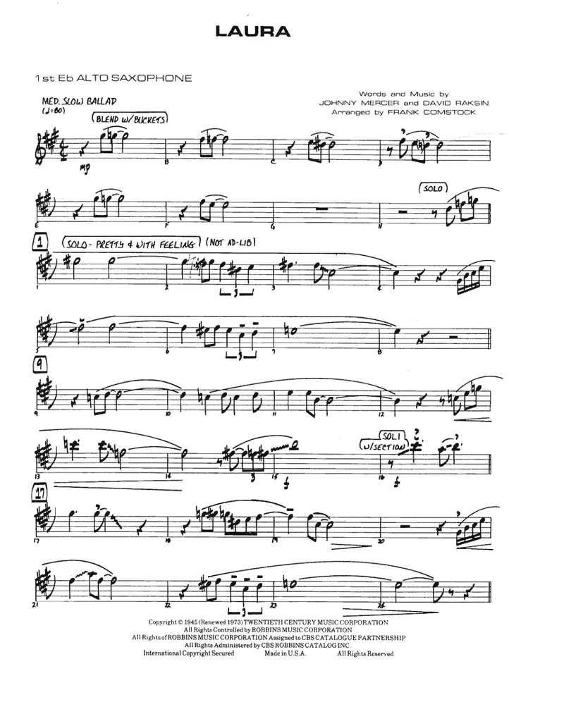 Laura score preview